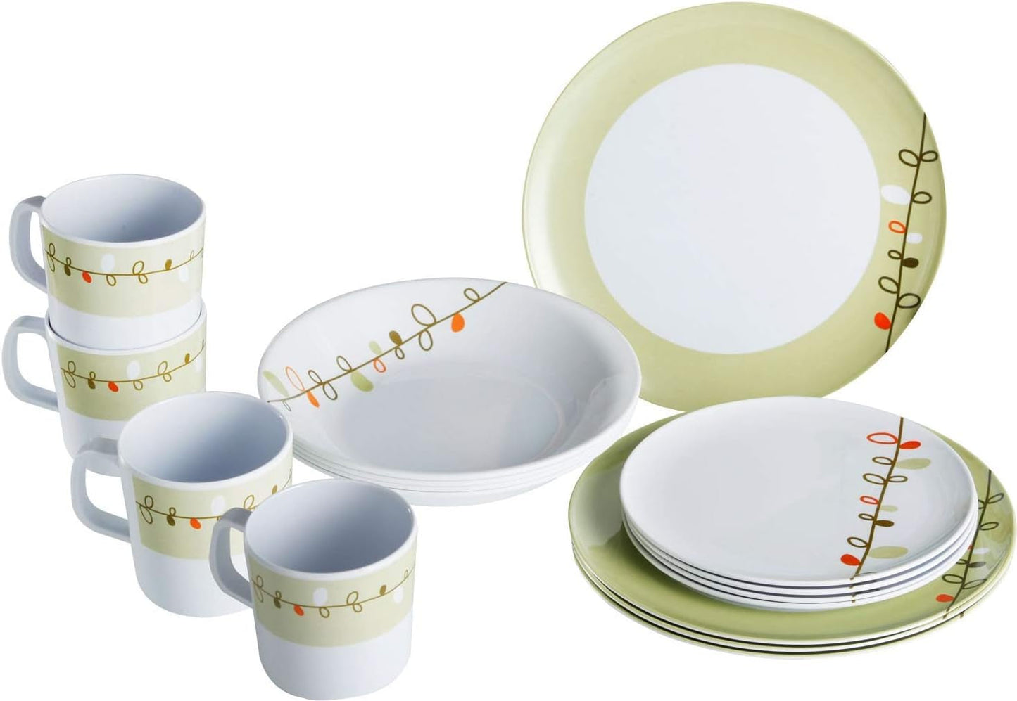 Set di stoviglie in melamina, design Esprit