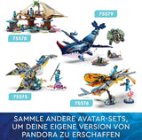 LEGO Avatar La scoperta di Ilu Percorso acquatico Giocattolo costruibile con figura subacquea Collezione Pandora Set per bambini e appassionati di cinema da 8 anni in su 75575 Set da costruzione Besuche den LEGO-Store