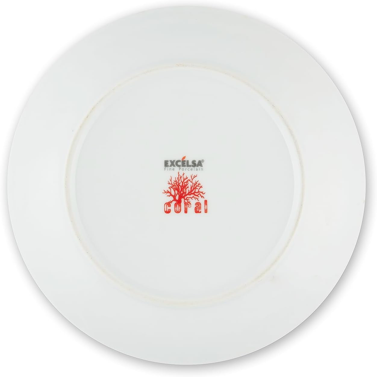 Servizio tavola Excelsa Coral, 18 pezzi, porcellana, rosso