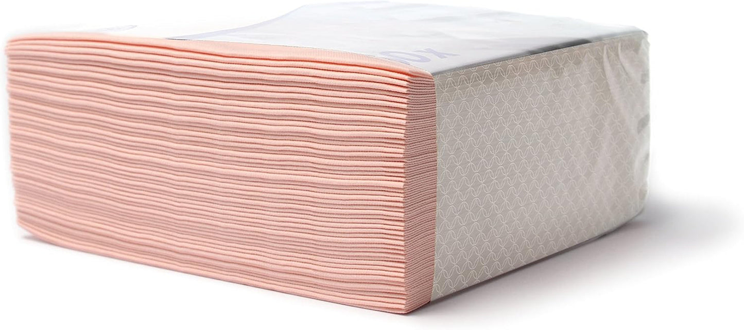 Tovaglioli Alvotex CHIC Airlaid 50, Simil-tessuto, Tovagliolo usa e getta di alta qualità, Rosa, 40X40Cm, As40X40