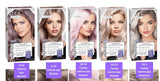 Color & Care tinta permanente per capelli 120 ml, risultato professionale, copre i capelli grigi, arricchita con complessi oli per la cura - Tinta per capelli a lunga durata (10.1 Biondo cenere super chiaro) Tinture per capelli Naty Shop