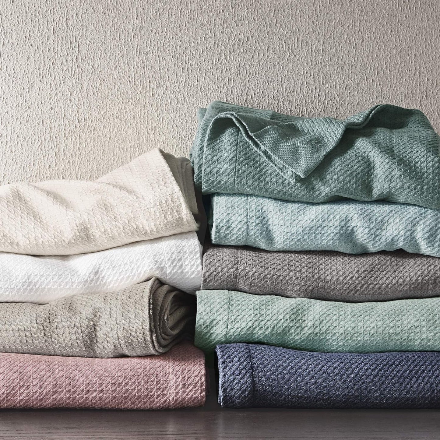 Madison Park Coperta trapuntata traspirante in 100% cotone egiziano di alta qualità, stagione di lusso, copertura leggera per divano letto e divano letto matrimoniale/letto matrimoniale Rose Naty Shop Trapunte e trapunte