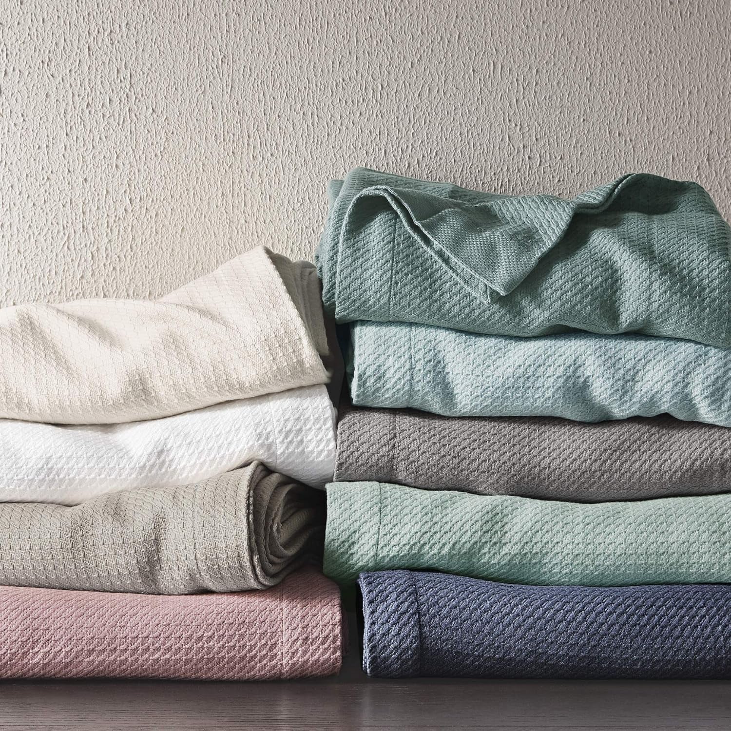 Madison Park Coperta trapuntata traspirante in 100% cotone egiziano di alta qualità, stagione di lusso, copertura leggera per divano letto e divano letto matrimoniale/letto matrimoniale Rose Naty Shop Trapunte e trapunte