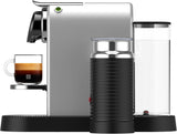 Macchina per caffè espresso con capsule Nespresso XN761B Citiz&Milk | Modalità standby automatica | 1260 watt | Capacità serbatoio acqua: 1 l | Pressione della pompa: 19 bar | Argento