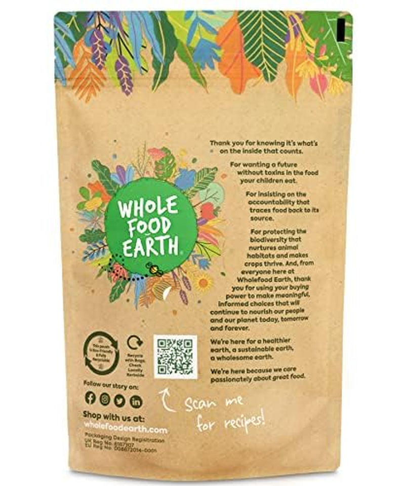 Wholefood Earth Lenticchie Verde Scuro Biologiche Alla Francese 1kg Non OGM | Vegano | Ricco di fibre | Ricco di proteine ​​| Certificato biologico