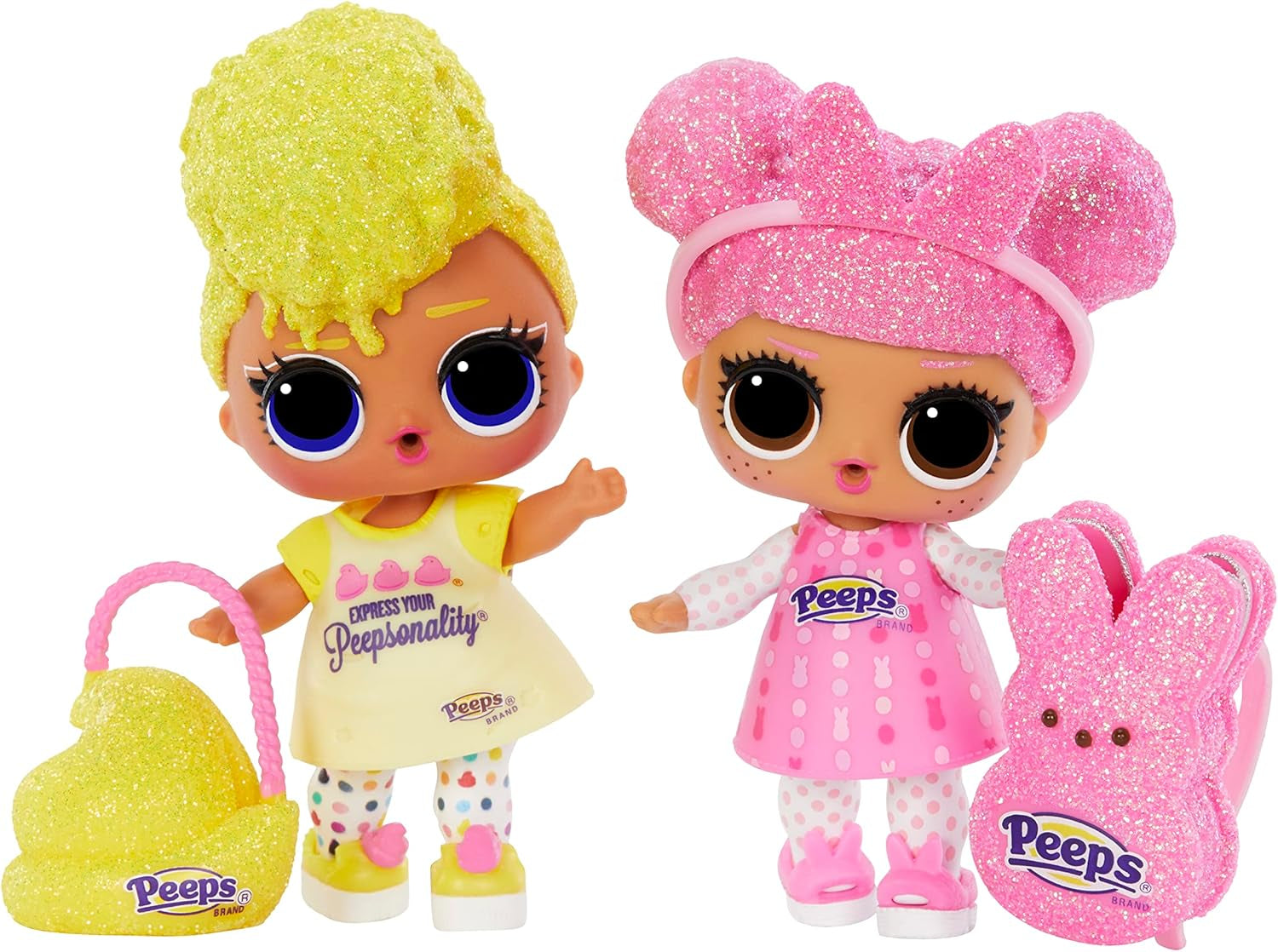 LOL. Sorpresa! Loves Mini Sweets Peeps - Cute Bunny - Limitierte Auflage mit Frühlingsthema - Sammlerpuppe mit 7 Überraschungen - Für Mädchen, Jungen und Sammler ab 4 Jahren