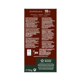 Jacobs Kaffeekapseln Espresso Intenso, Intensität 10/12, 10 x 10 Getränke, Nespresso* compatibile Kaffee Kapseln, 100 Kapseln