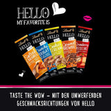Lindt HELLO Cheesecake Al Cioccolato E Fragole | Barretta 100g | Cioccolato al latte con ripieno di crema al quark alla fragola | Tavoletta di cioccolato | Regalo di cioccolato