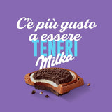 Milka al cioccolato | Panino con barretta di cioccolato | Barrette di cioccolato Milka | 90 ml totali