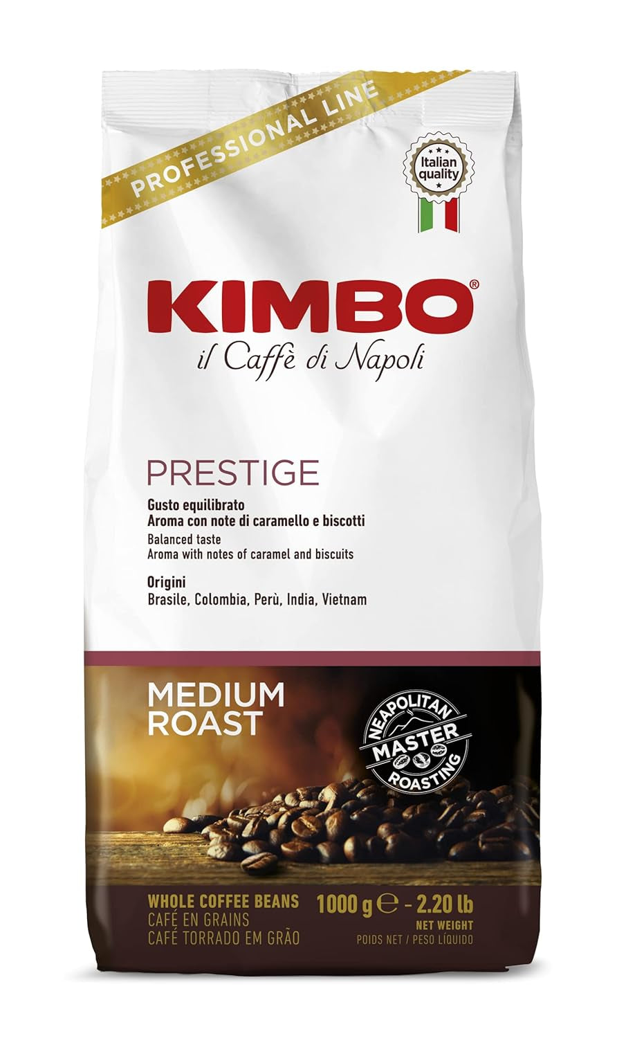 Caffè Prestige in grani di varie origini 1 kg (la confezione può variare)