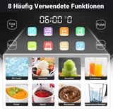 Frullatore AMZCHEF, 8 menu intelligenti e 10 velocità, touch screen LCD Kitchen Naty Shop