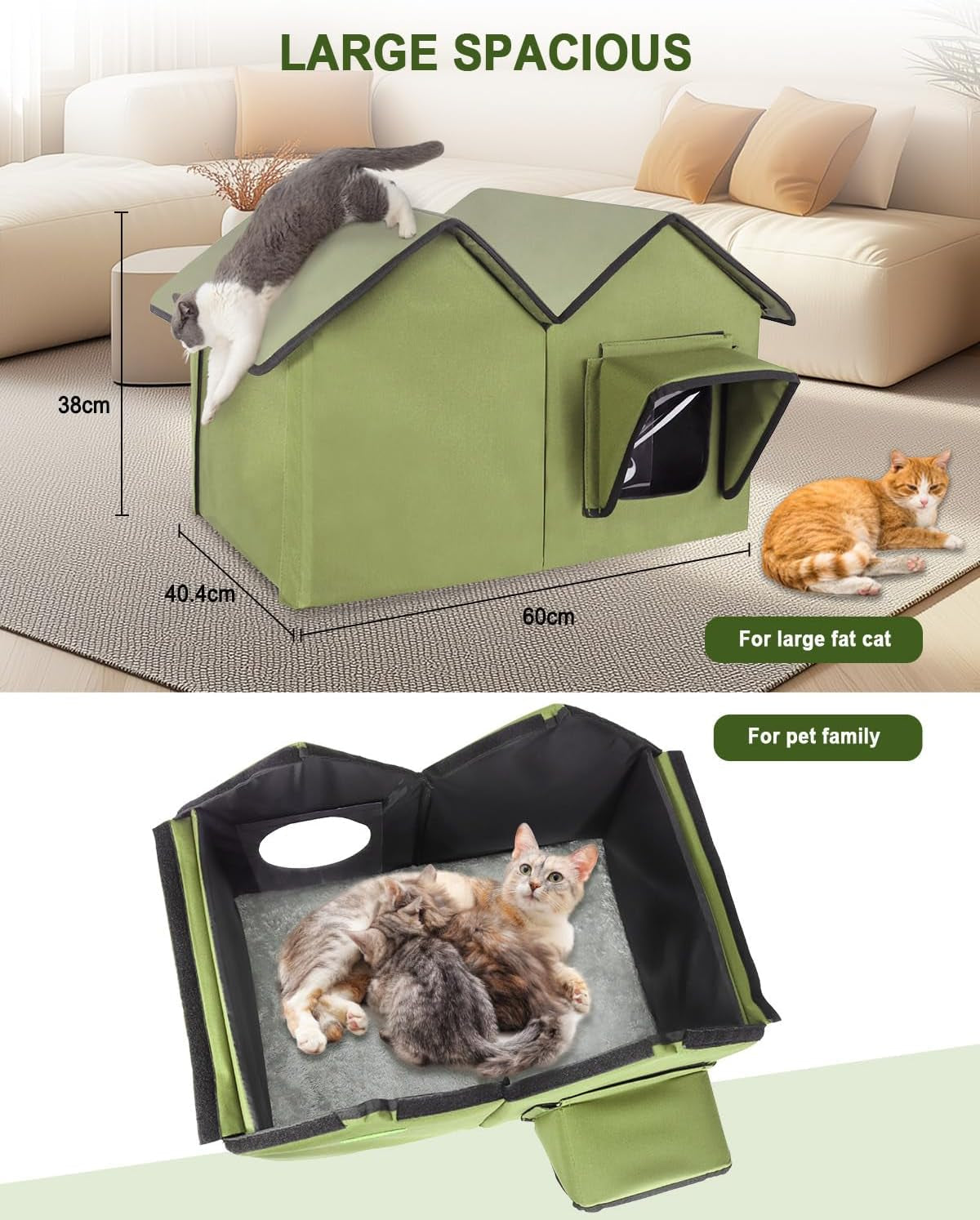 Coperte e Arredi, Animali Domestici, Grotte e Casette, Gatti, Letti per gatti, Gatti - Letti, materassi