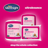 Trapunta Silentnight "Ultbounce", microfibra, bianca, letto singolo Trapunte e trapunte Naty Shop