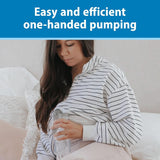 Tiralatte manuale con protezione Softshape 100% silicone (B, flangia 25mm) e opzioni anti-coliche + Biberon a bocca larga da 150 ml con tettarella a flusso lento livello 1 Accessori Alimentazione e Allattamento Bebe Naty Shop