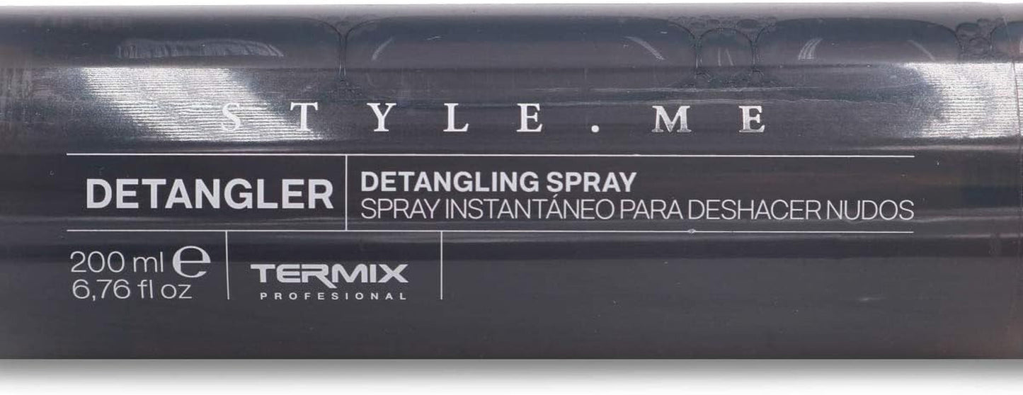 Style.Me spray districante Prodotto per districare i capelli. Prodotto districante istantaneo di Termix. Formula arricchita con olio di ricino. Formato: 200 ml. Prodotti districanti per capelli Naty Shop
