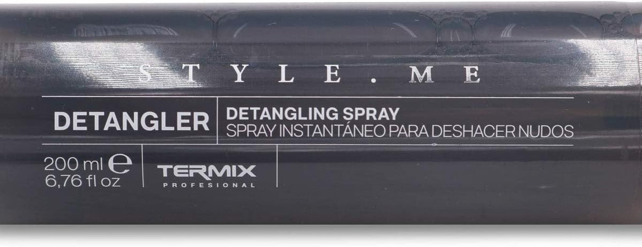 Style.Me spray districante Prodotto per districare i capelli. Prodotto districante istantaneo di Termix. Formula arricchita con olio di ricino. Formato: 200 ml. Prodotti districanti per capelli Naty Shop