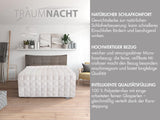 Coperta relax Traumnacht 135 X 200 Cm, coperta ponderata da 4 kg per calmare e alleviare lo stress, consigliata per adulti, certificata Oeko-Tex, prodotta secondo gli standard di qualità tedeschi Trapunte e trapunte Naty Shop