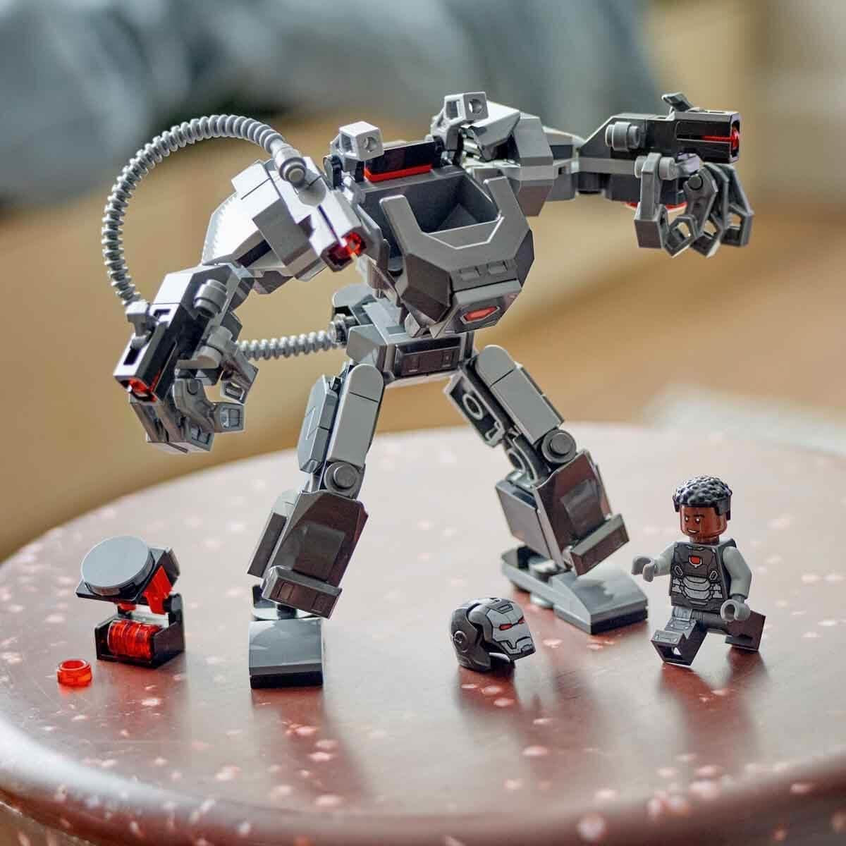 LEGO Marvel War Machine Mech 3-Shooter Supereroe Giocattolo costruibile per bambini MCU Action Figure leggendaria Regalo per ragazzi e ragazze di 6 anni 76277 Set da costruzione Beuche den LEGO-Store