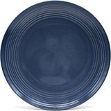 ECHTWERK "Alicia" Set di stoviglie combinate vintage da 16 pezzi Design moderno per 4 persone Elegante set di stoviglie in gres blu scuro con 4 piatti 4 piatti laterali 4 ciotole 4 tazze da tè