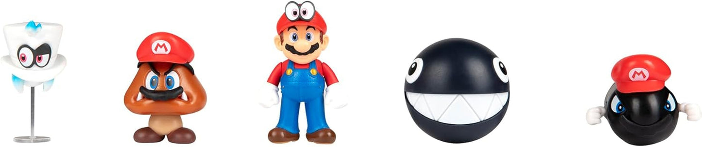 Ksruee Super Mario Mario Odyssey Confezione da 5,6 cm Action Figure Naty Shop