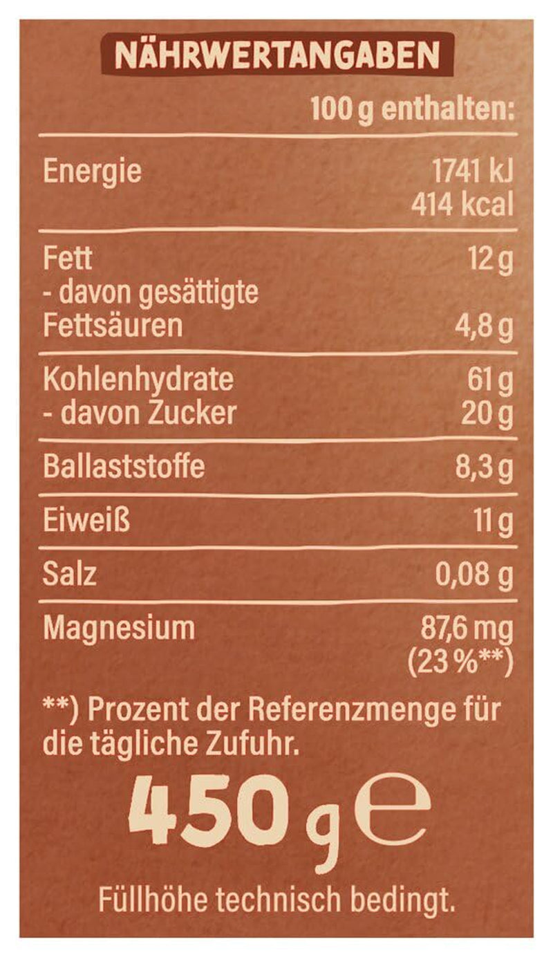 Dr. Oetker Vitalis Chocolate Muesli Classic: muesli da colazione con cioccolato al latte e fondente, confezione da 7 (7 x 600 g)