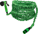 BGS fai da te 70903 | Tubo dell'acqua | Tessile | Flessibile | con doccia da giardino a 7 funzioni | 3-10 minuti