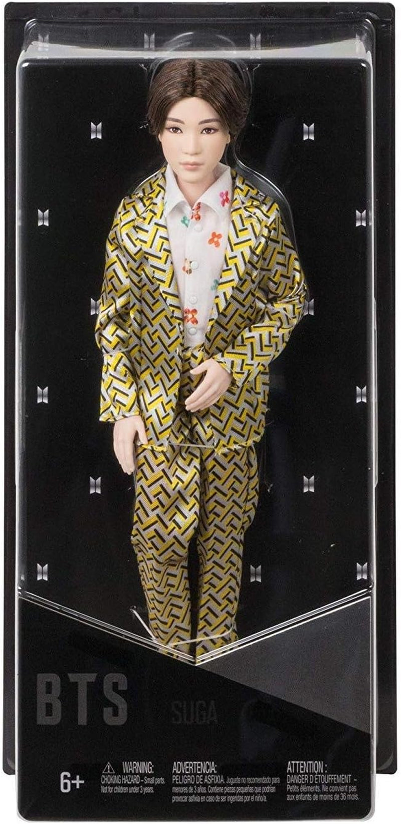 Mattel GKC92 - Figura d'azione BTS Idol Suga, giocattolo da collezione K-Pop Merch, multicolore