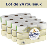KLEENEX Dermo Douceur 4230420 Carta igienica, 24 rotoli (4 X 6 rotoli) bianco, 24 Unité (lotto di 6)