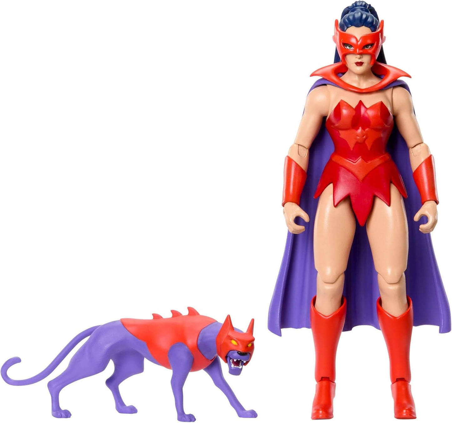 Action figure Catra di Masters of the Universe Origins dalla collezione Cartoon, ca. Serie TV degli anni '80 alta 14 cm Heroine Princess of Power Design dettagliato e accessorio per gatti JBM84 Action Figures Naty Shop Titolo predefinito