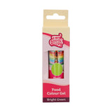 Funcakes Colorante alimentare verde brillante, gel colorante alimentare altamente concentrato per impasto, crema, fondente e marzapane. Dosaggio facile. Una sola goccia per creare colori vivaci. Halal. 30 g.