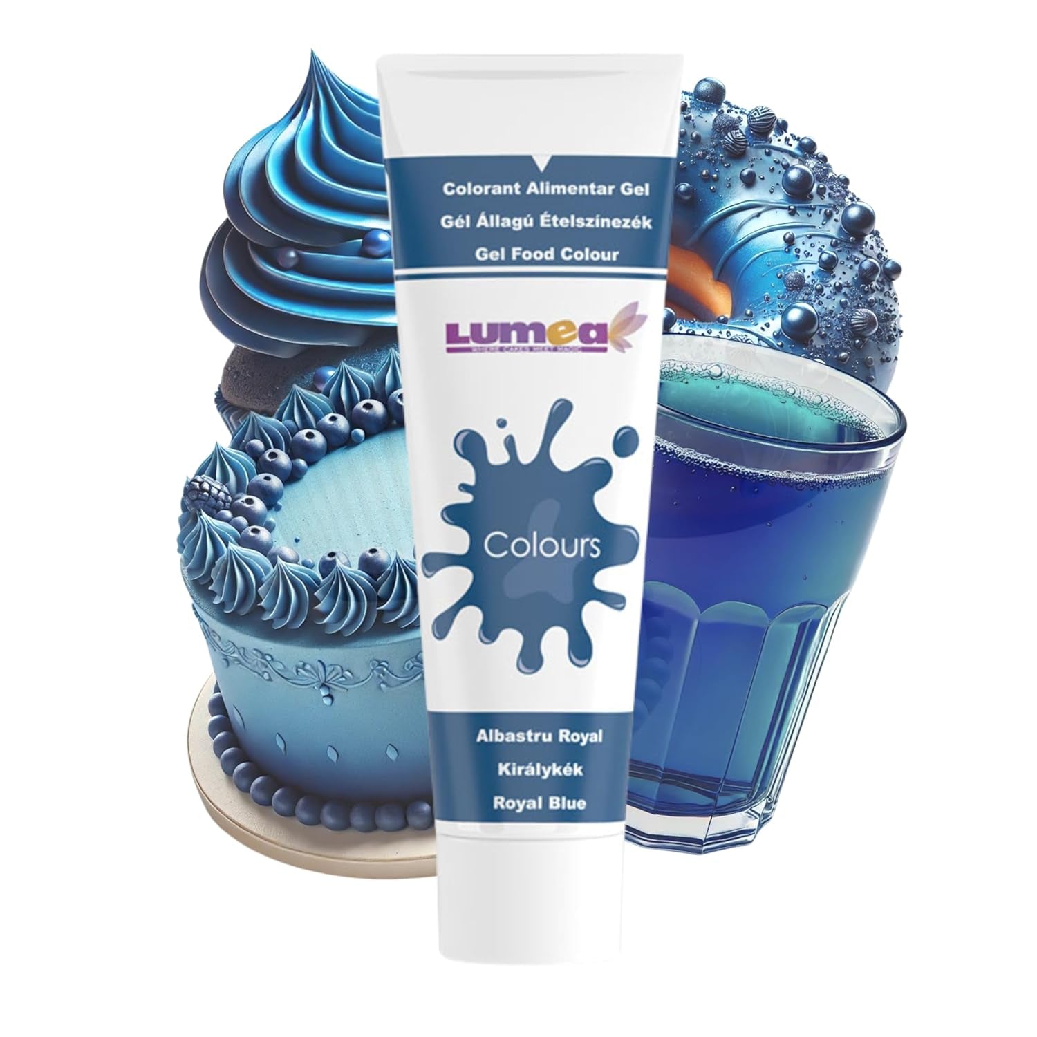 Dekozauber 24 coloranti alimentari rossi, gel, 30 g, vegani, senza zucchero, altamente concentrati, coloranti alimentari rossi per fondente, crema al burro, bevande e altro