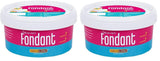DECOCINO fondente bianco - confezione risparmio da 7 chilogrammi - ideale per decorare torte, crostate, cake pops - pasta di zucchero vegana e senza lattosio Naty Shop 1 kg (confezione da 2)