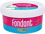 DECOCINO fondente bianco - confezione risparmio da 7 chilogrammi - ideale per decorare torte, crostate, cake pops - pasta di zucchero vegana e senza lattosio Naty Shop 1 kg
