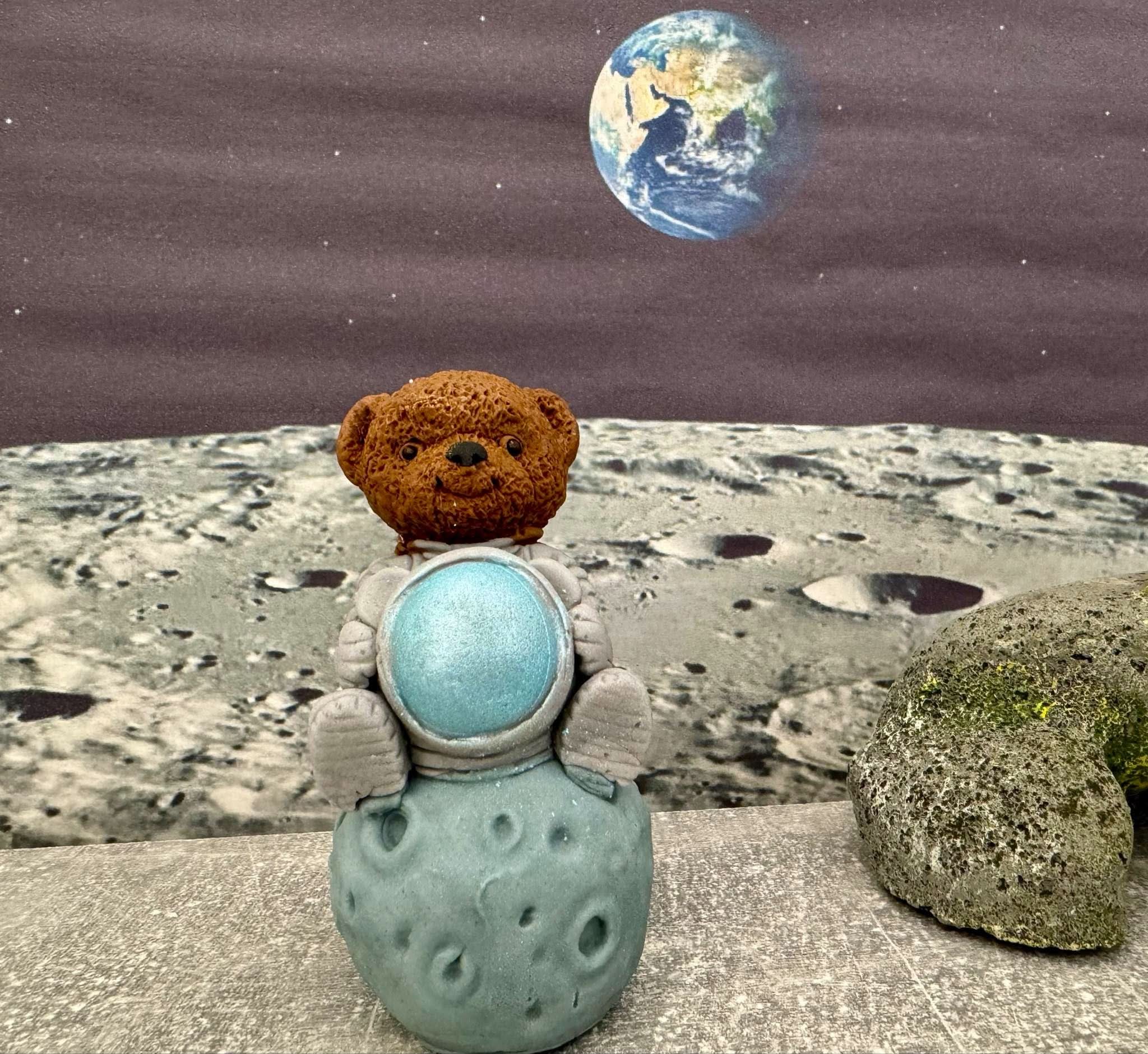 Decorazione in zucchero commestibile, Decorazioni in Pasta di Zucchero Astronauta Nati Shop