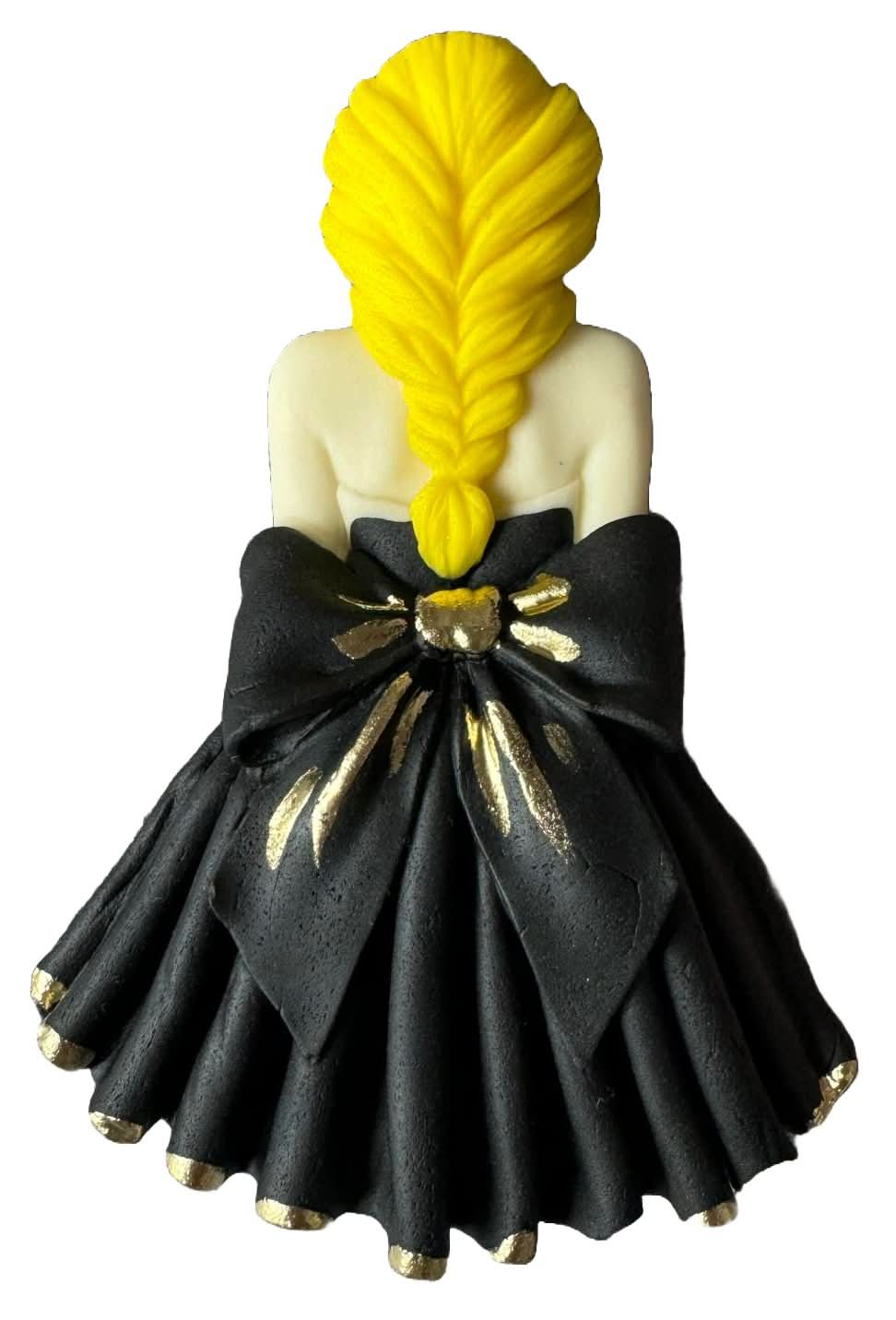 Decorazioni in zucchero commestibile, Bellissime Decorazioni Lady in Pasta di Zucchero Nati Shop