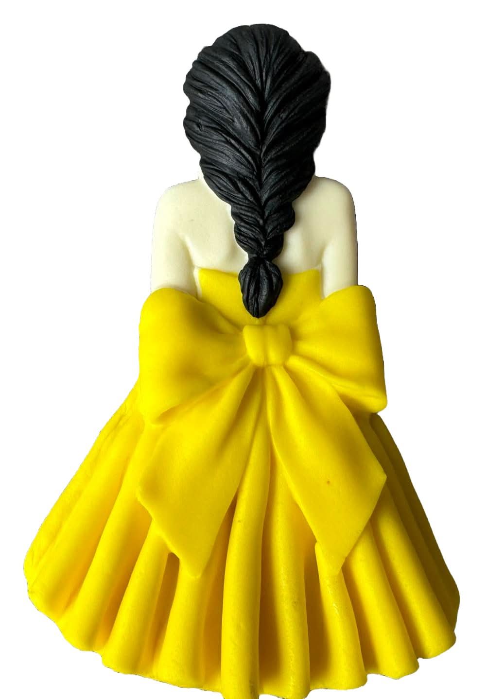 Decorazioni in zucchero commestibile, Bellissime Decorazioni Lady in Pasta di Zucchero Nati Shop