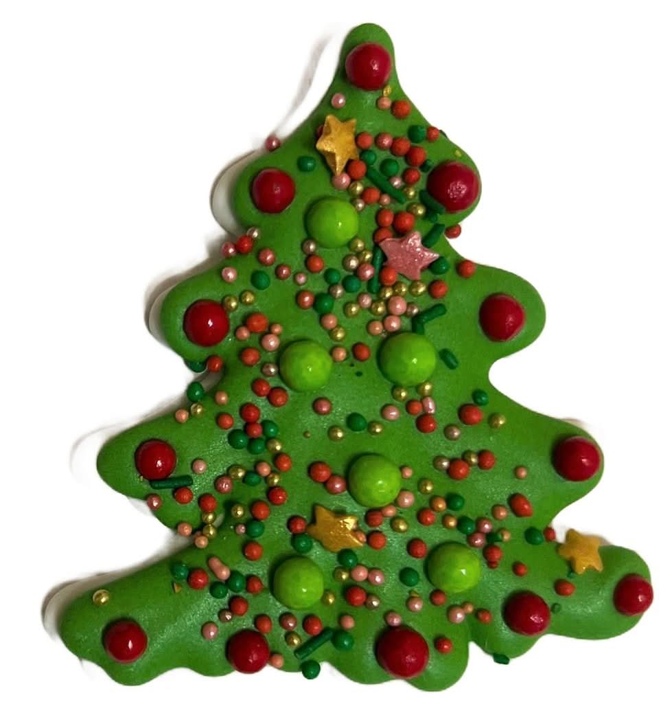 Decorazione albero di Natale in zucchero commestibile Nati Shop