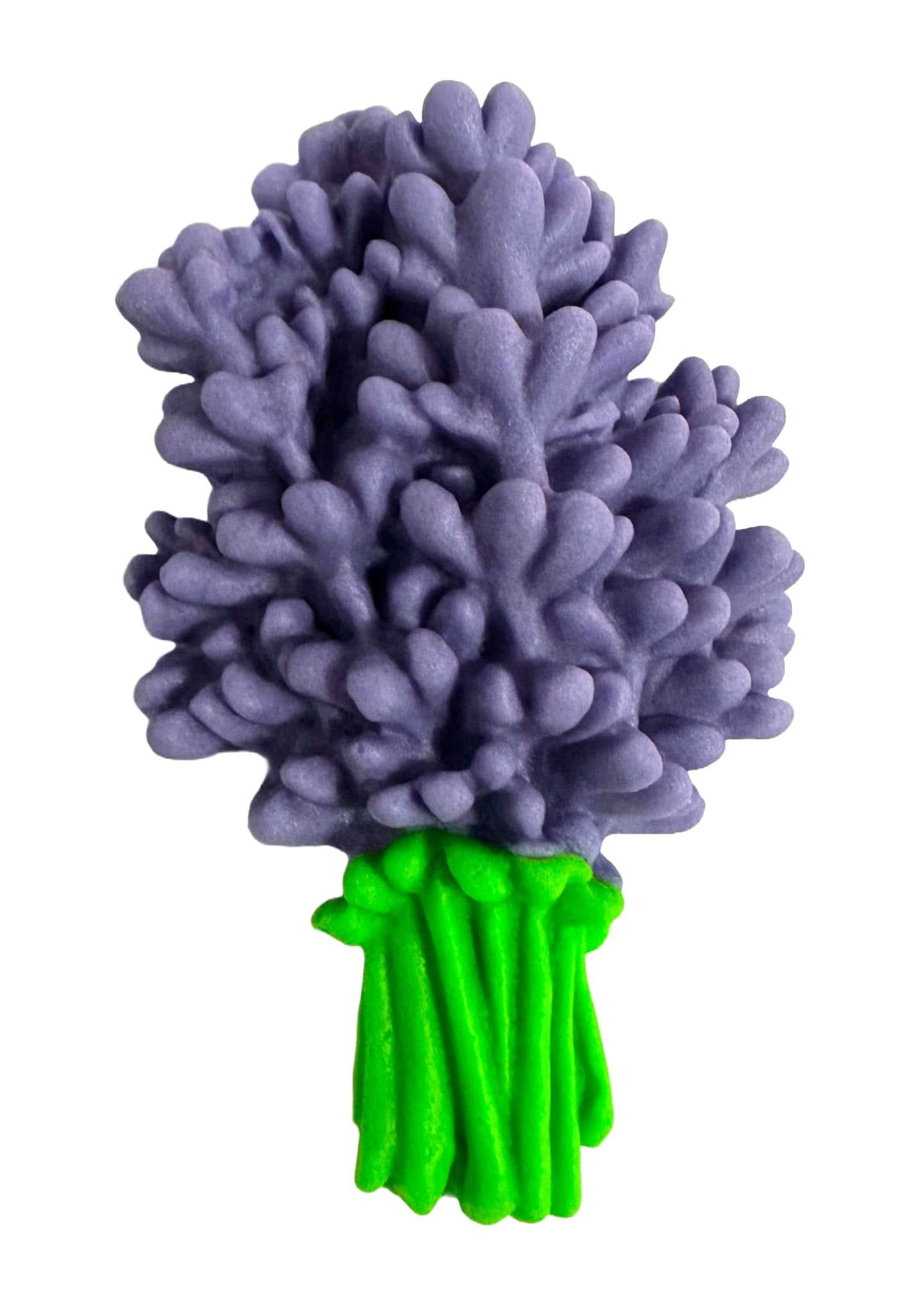 Decorazione in zucchero commestibile, Bouquet di Lavanda Decorazioni in Pasta di Zucchero Nati Shop