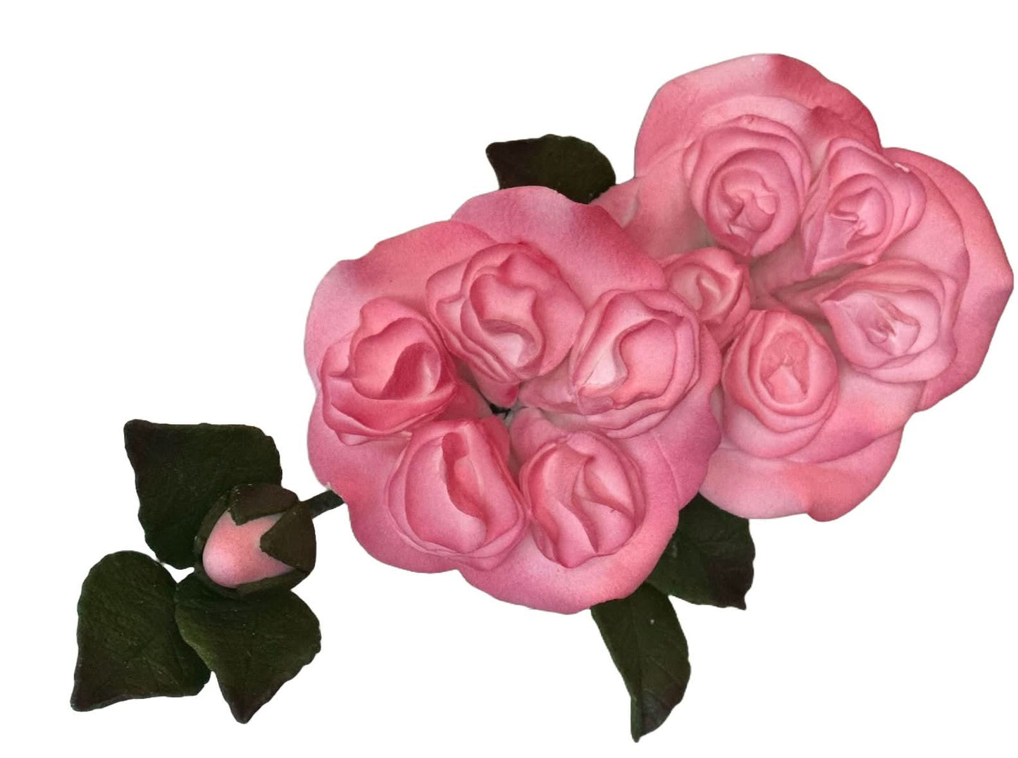 Decorazione in zucchero commestibile, Crenguta Tea Roses Nati Shop