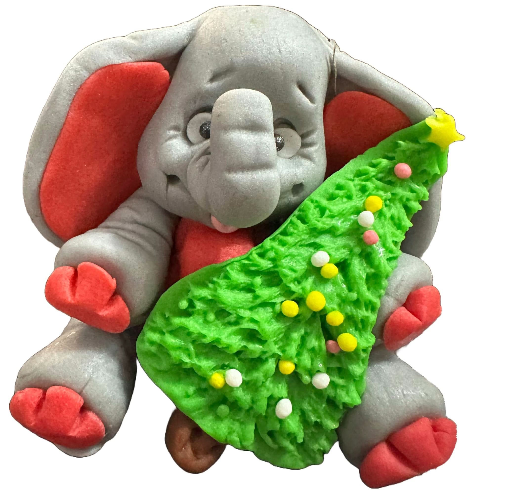 Decorazione in zucchero commestibile, Elefant Nati Shop