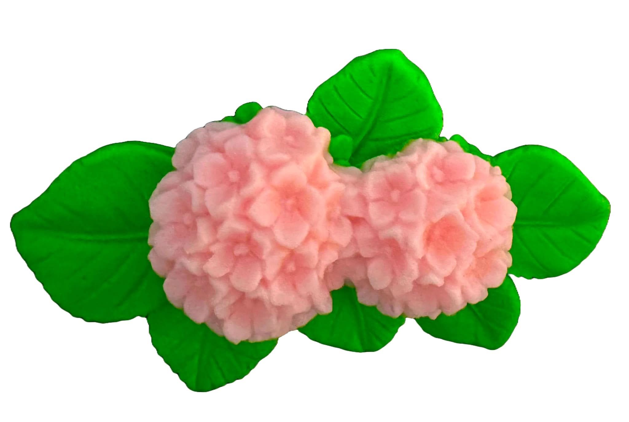 Decorazione in zucchero commestibile, Decorazioni Ortensie di Sugar Paste Nati Shop