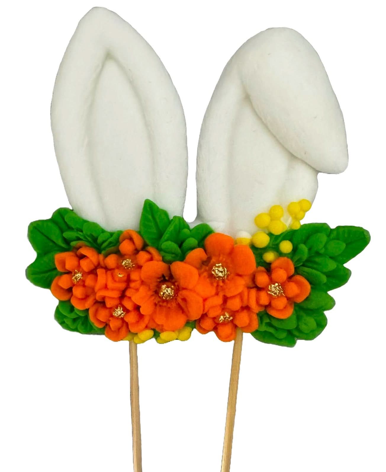Decorazione in zucchero commestibile, Decorazioni Coniglio di Sugar Paste Nati Shop