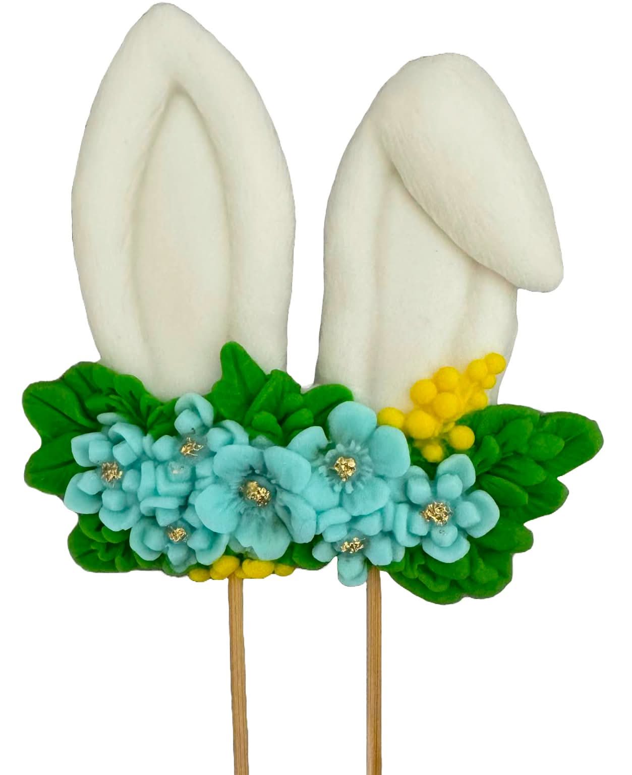 Decorazione in zucchero commestibile, Decorazioni Coniglio di Sugar Paste Nati Shop