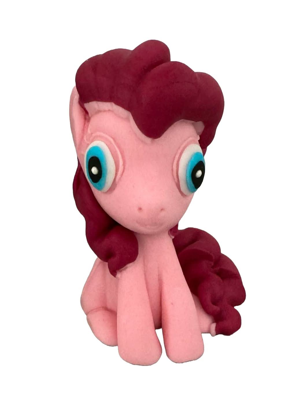 Decorazione in zucchero commestibile, Pinkie Pie, Decorazioni in pasta di zucchero Little Pony Nati Shop