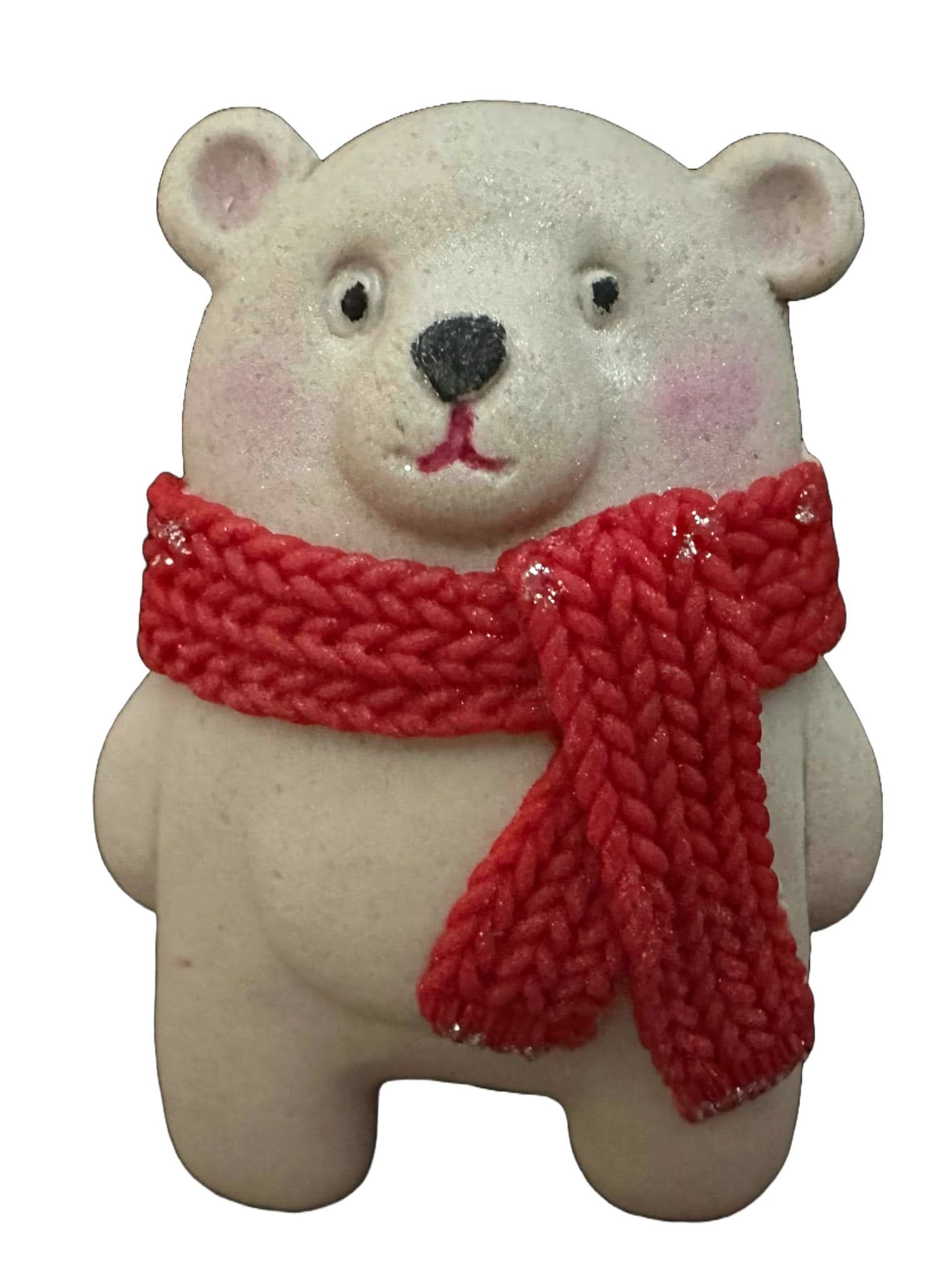 Decorazione in zucchero commestibile, orsetto beige Nati Shop
