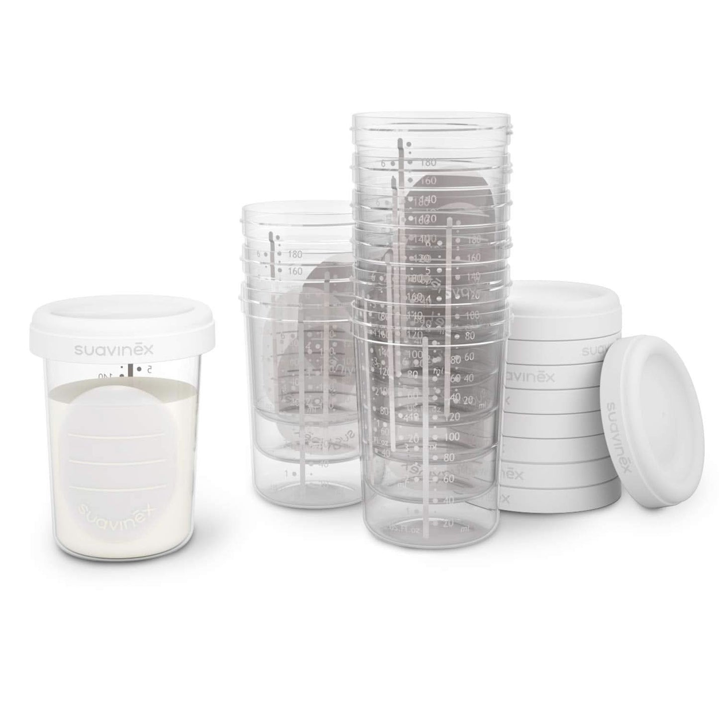 Scatole porta alimenti, Suavinex, 10 pezzi Accessori Alimentazione e Allattamento Bebe Naty Shop