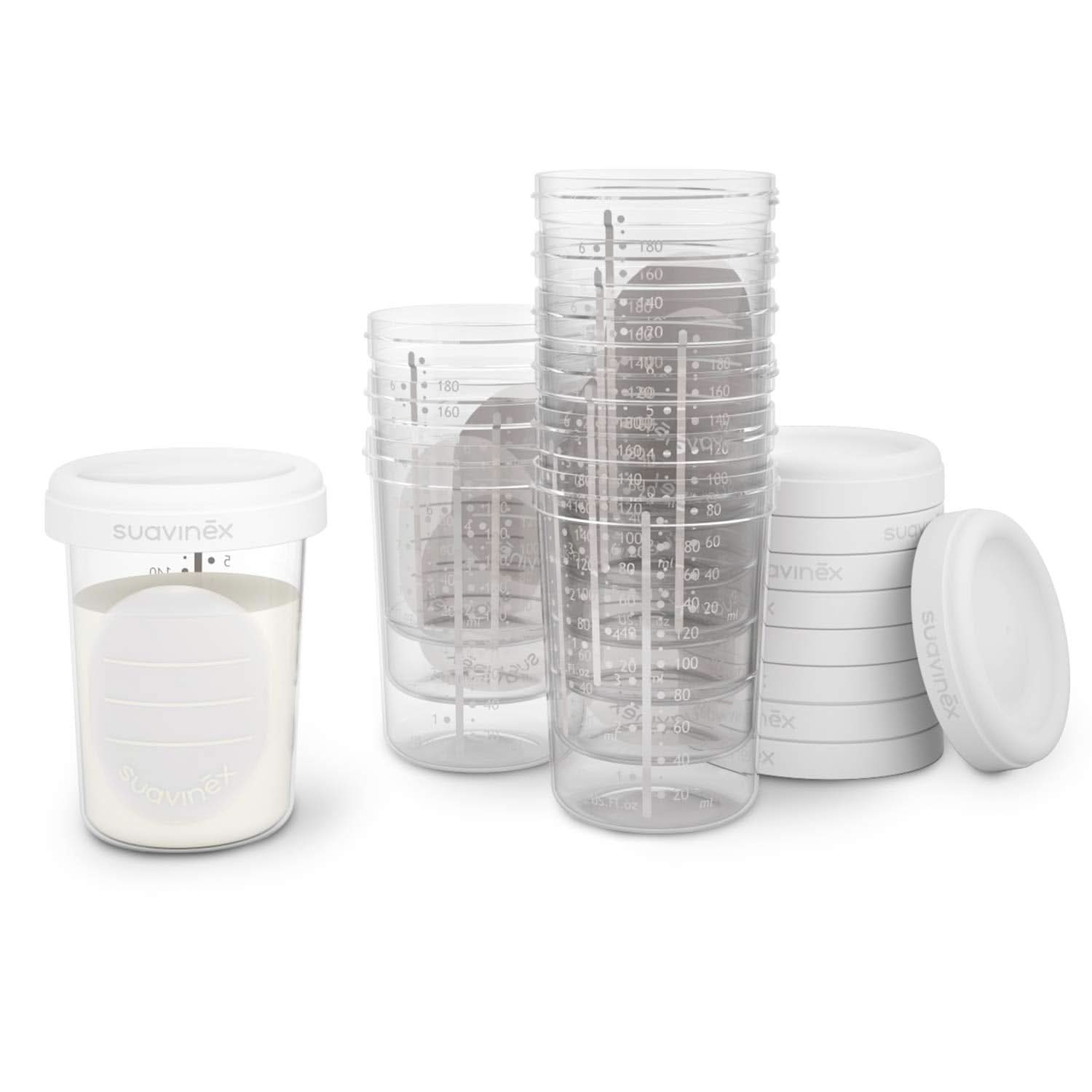 Scatole porta alimenti, Suavinex, 10 pezzi Accessori Alimentazione e Allattamento Bebe Naty Shop