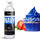Colorante alimentare in gel - Colorante alimentare in gel altamente concentrato per torte, dolci, uova di Pasqua, bevande - Colorante alimentare senza zucchero per fondente, glassa, slime, decorazione di torte (Red Velvet, 150G)