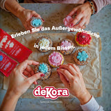 Dekora - Pasta di zucchero bianca fondente 150g - Perfetta per decorazioni di torte e dolci - Senza glutine e lattosio - Gusto vaniglia - Morbida, flessibile e facile da modellare per decorazioni creative Naty Shop Sugarpaste