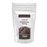 Dekozauber24 gocce di copertura, bianche, 500 g, al gusto di cioccolato bianco e vaniglia, chips Deco Melts, adatte al microonde, per cake pops, torte, crostate, crostate, colatura o glassa Naty Shop pasta di zucchero Marrone scuro